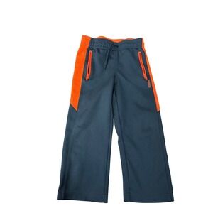 OshKosh Bgosh Gray Orange Athletic Jogger Pants Toddler Boy's Size 4T